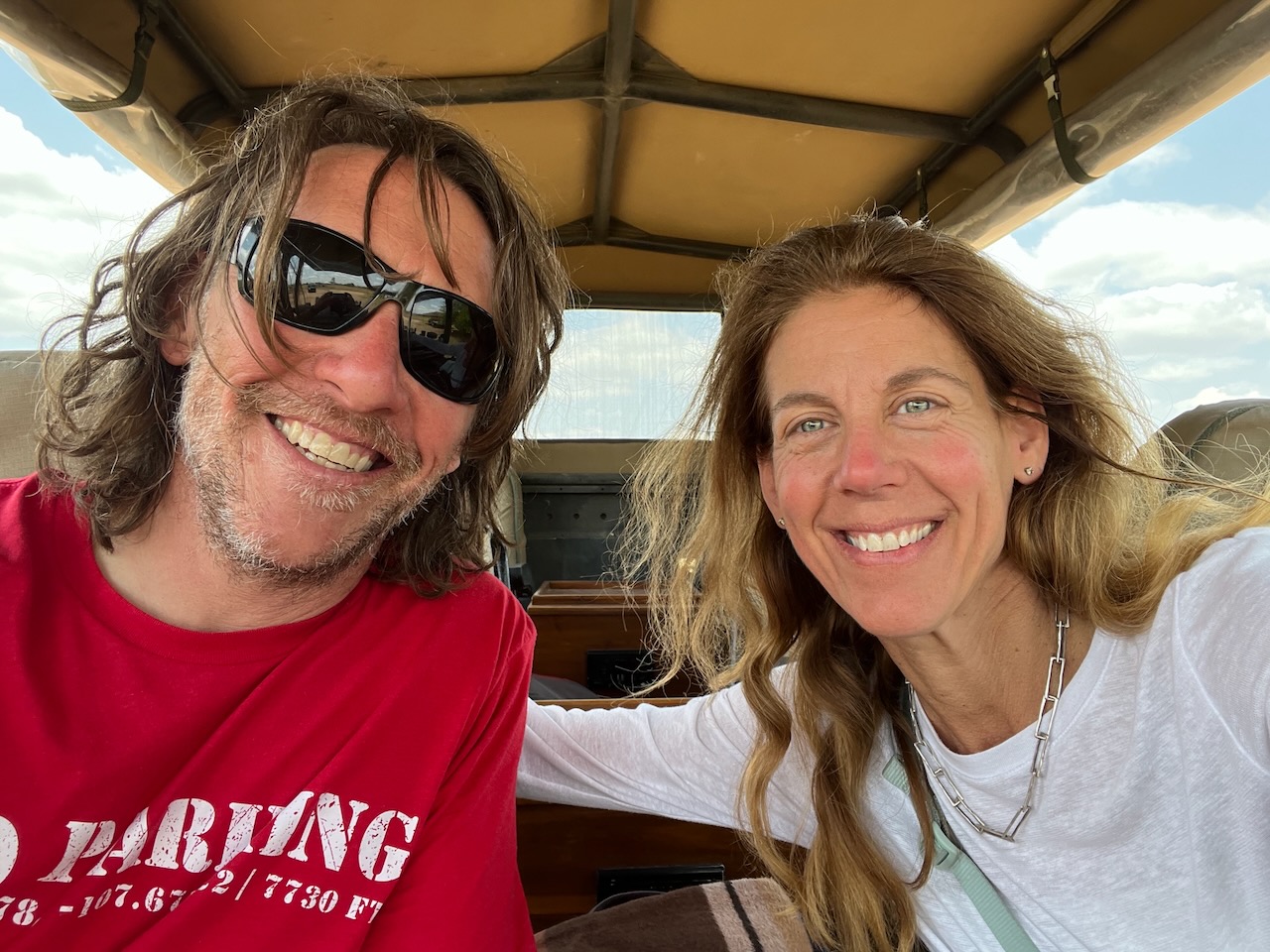 Craig Kaminsky, head coach at No Parking, and his wife, Maureen O'Driscoll